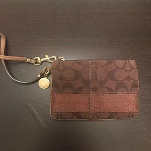 Coach wristlet